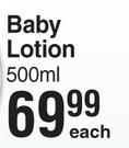 Johnson's Baby Lotion-500ml Each