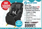 Maxi Cosi Mica Pro Eco I-Size Black Or Authentic Graphite