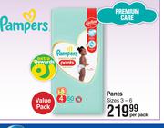 Pampers Premium Care Value Pack Pants Sizes 3-6-Per Pack