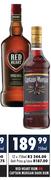 Red Heart Rum Or Captain Morgan Dark Rum-12 x 750ml