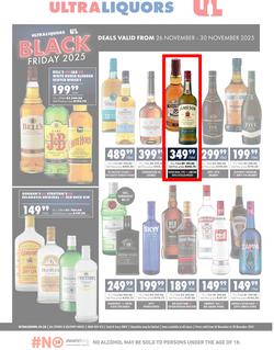 Ultra Liquors : Black Friday (26 November - 30 November 2025), page 1