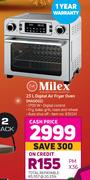 Milex 23Ltr Digital Air Fryer Oven MA0002