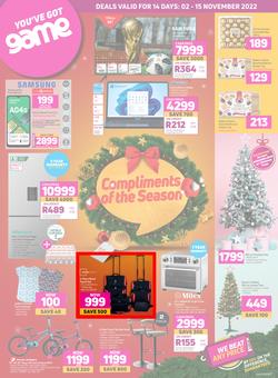 Game : Compliments Of The Season (02 November - 15 November 2022), page 1