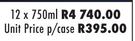 Johnnie Walker Black 12YO Blended Scotch Whisky 12 x 750ml + Free 1Ltr Schweppes Soda
