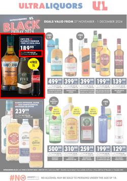 Ultra Liquors : Black Friday (27 November - 01 December 2024), page 1