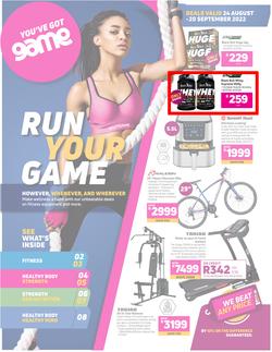 Game : Run Your Game (24 August - 20 September 2022), page 1