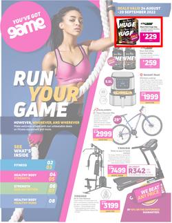 Game : Run Your Game (24 August - 20 September 2022), page 1