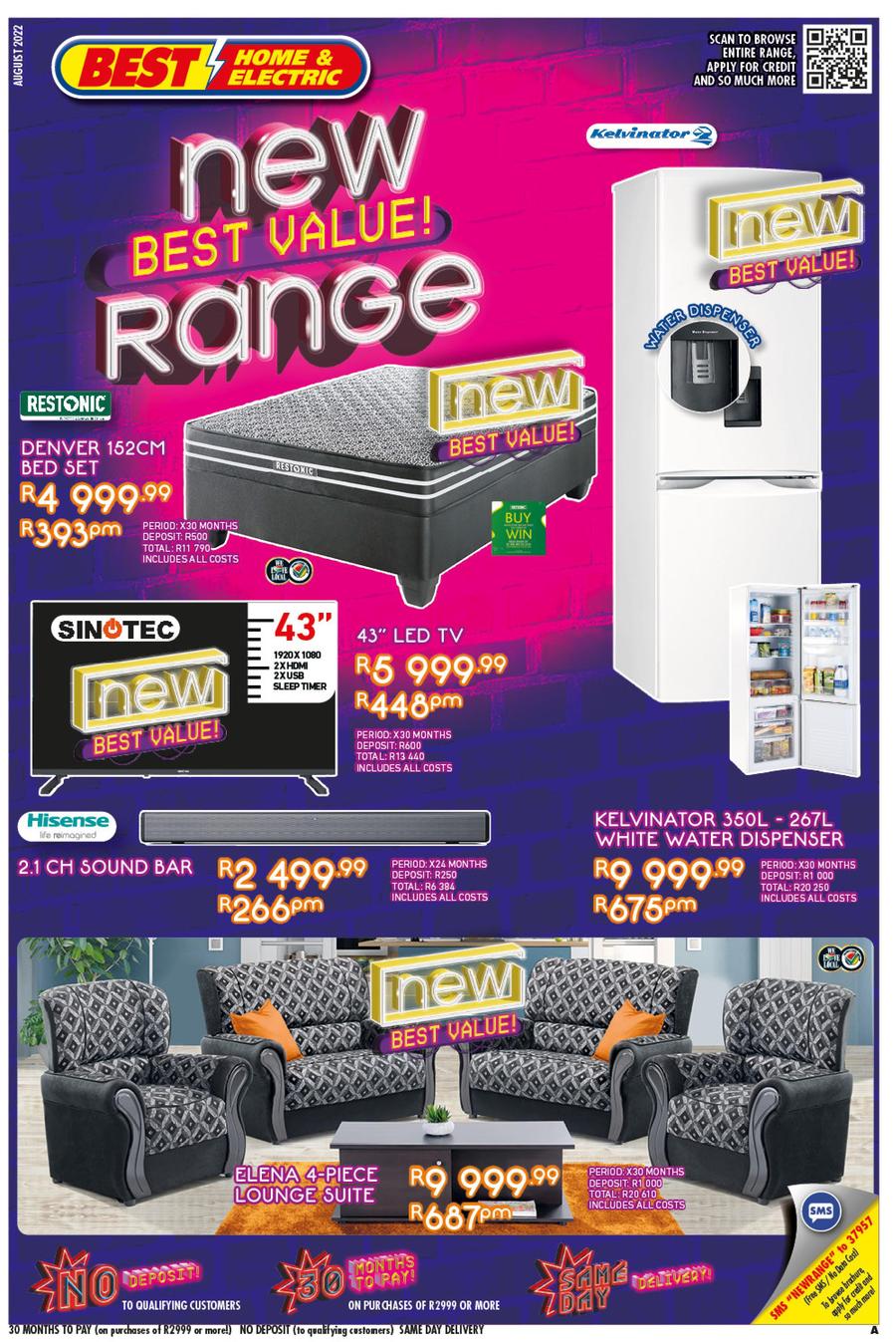 Best Home And Electric New Best Value Range (25 August 17 September