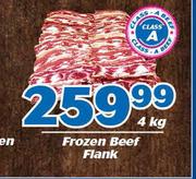 Frozen Beef Flank-4Kg