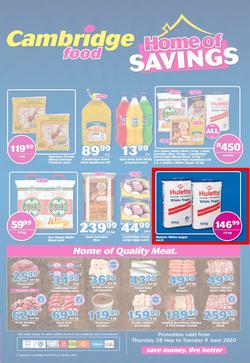 Cambridge Food KwaZulu-Natal : May Month End (28 May - 9 June 2020), page 1