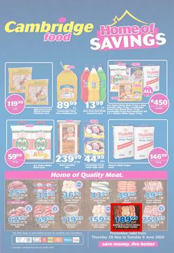 Cambridge Food KwaZulu-Natal : May Month End (28 May - 9 June 2020), page 1