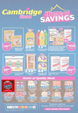 Cambridge Food KwaZulu-Natal : May Month End (28 May - 9 June 2020), page 1