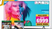 Samsung 50" UHD Smart TV 50TU7000
