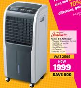 Sunbeam Heater & 8L Air Cooler
