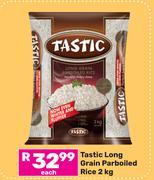 Tastic Long Grain Parboiled Rice-2Kg Each