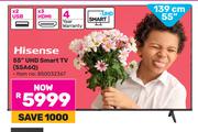 Hisense 55" (139cm) UHD Smart TV 55A6Q