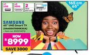 Samsung 65" (165cm) UHD Smart TV UA65DU7000KXXA