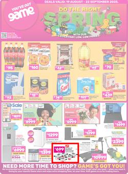 Game : Do The Right Spring (19 August - 22 September 2025), page 1