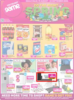 Game : Do The Right Spring (19 August - 22 September 2025), page 1