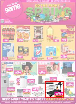 Game : Do The Right Spring (19 August - 22 September 2025), page 1