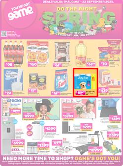 Game : Do The Right Spring (19 August - 22 September 2025), page 1