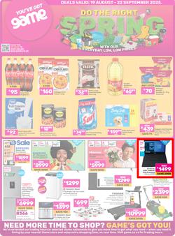 Game : Do The Right Spring (19 August - 22 September 2025), page 1