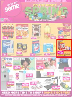 Game : Do The Right Spring (19 August - 22 September 2025), page 1