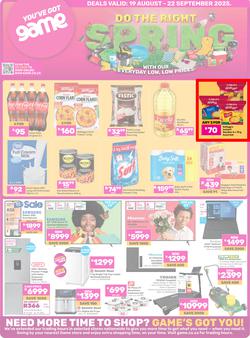 Game : Do The Right Spring (19 August - 22 September 2025), page 1