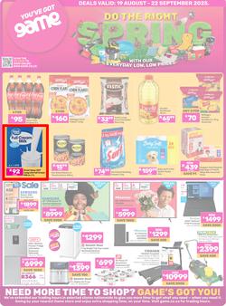 Game : Do The Right Spring (19 August - 22 September 2025), page 1