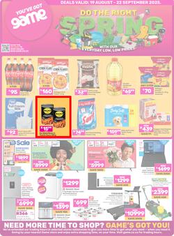 Game : Do The Right Spring (19 August - 22 September 2025), page 1