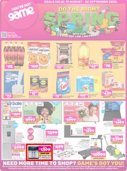 Game : Do The Right Spring (19 August - 22 September 2025), page 1