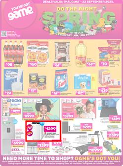 Game : Do The Right Spring (19 August - 22 September 2025), page 1