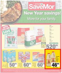 SPAR SAVEMOR EASTERN CAPE : New Year Savings! (29 December 2020 - 10 January 2021), page 1