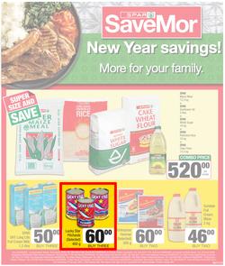SPAR SAVEMOR EASTERN CAPE : New Year Savings! (29 December 2020 - 10 January 2021), page 1