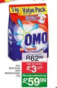 Omo Multi-Active Hand Washing Powder-3Kg