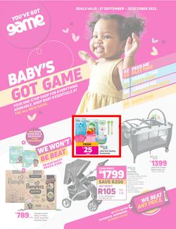 Game : Baby's Got Game (27 September - 25 October 2022), page 1