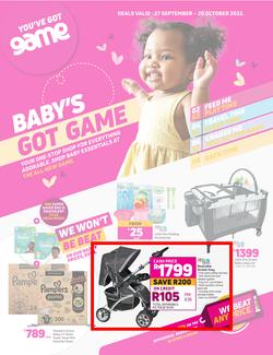 Game : Baby's Got Game (27 September - 25 October 2022), page 1