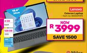 Lenovo Celeron Laptop