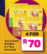 Joy Instant Noodles Assorted-For 4 x 5 x 70g