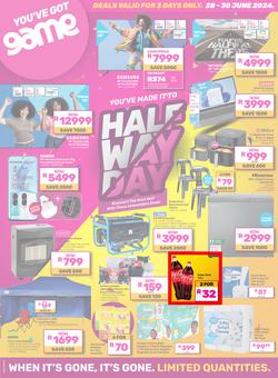 Game : You've Made It To Half Way Day (28 June - 30 June 2024), page 1