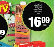 Liqui Fruit 100% Fruit Juice Blend-1Ltr Each