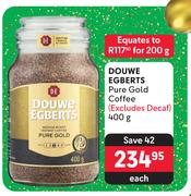 Douwe Egberts Pure Gold Coffee-400g