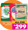 Econo Super Maize Meal 10Kg + Golden Cloud Cake Wheat Flour 10Kg + Econo Rice 10Kg-For All