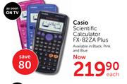 Casio Scientific Calculator FX-82ZA Plus-Each