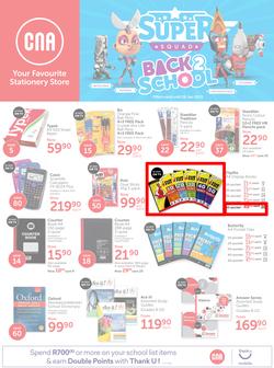 CNA : Back 2 School (9 Dec 2019 - 26 Jan 2020), page 1