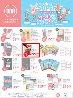 CNA : Back 2 School (9 Dec 2019 - 26 Jan 2020), page 1