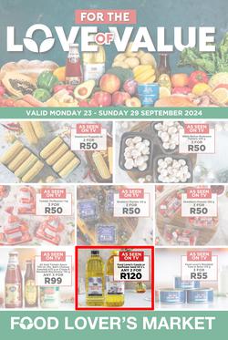 Food Lover's Market : Love Of Value (23 September - 29 September 2024), page 1