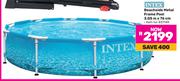 Intex Beach Side Metal Frame Pool 3.05m x 76cm