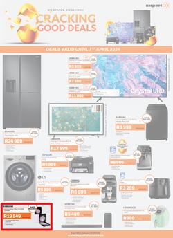 Expert Stores : Cracking Good Deals (21 March - 07 April 2024), page 1