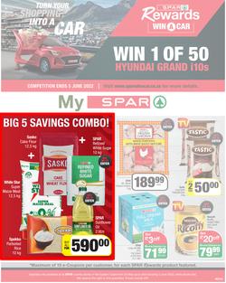 SPAR EASTERN CAPE : Rewards Win A Car (24 May - 05 June 2022) | Valid In Amahlathi, Bedford, Buffalo Flats, Cala, Centane, Hankey, Indwe, Idutywa, Kwa-Fetting, Komga, Lady Frere, Nemato, Patensie, page 1